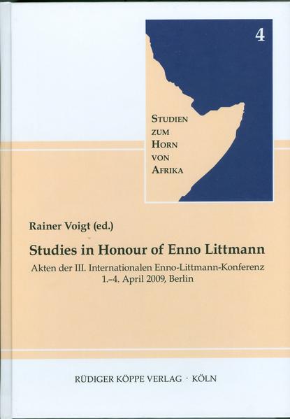 Studies in Honour of Enno Littmann | Bundesamt für magische Wesen
