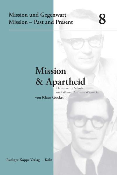 Mit dem vorliegenden Werk wird in der Reihe „Mission und Gegenwart“ nunmehr der achte Band vorgelegt. Es handelt sich um den zweiten Teilband von Klaus Gockel, der sich hier mit Dr. Werner Andreas Wienecke und Hans-Georg Scholz befasst, den Gegenpolen zu Heinrich Vedder und Hans Karl Diehl (siehe vierter Band unserer Reihe „Mission und Gegenwart“). Er untersucht ihr Leben und Wirken in der Zeit nach dem 2. Weltkrieg im damaligen Südwestafrika, als auch sie sich im Dienste der Rheinischen Missiongesellschaft (RMG), der Vorgängerin der heutigen Vereinten Evangelischen Mission (VEM), mit dem weißen Rassismus in Gestalt der Apartheid auseinandersetzen mussten. Grundlage dieses Bandes sind wiederum die im Archiv der VEM vorhandenen Dokumente von und über Wienecke und Scholz, zwei durch ihre Menschlichkeit ausgezeichnete Persönlichkeiten der Missionsgeschichte. Aber wo genau positionierten sich diese Vertreter der weißen Mission bei Fragen zu Kolonialismus und Apartheid oder zur gewaltlosen Beteiligung am Kampf für politische Befreiung, der von Seiten der afrikanischen oder schwarzen Theologie im Land gefordert wurde? Inwieweit unterschied sich ihre Einstellung zur Apartheid von der der weißen Regierung in Südwestafrika und Südafrika? Mit welchen Problemen wurden sie aufgrund ihrer humanistischen Einstellung konfrontiert? Wie schon im ersten Band hat der Autor die vorhandenen Quellen zum Teil vollständig wiedergegeben oder zumindest auszugsweise zitiert. Am Ende des Buches finden sich, ebenso wie schon im ersten Teilband, die originalen Quellentexte. Für Klaus Gockel ist Rassismus ein universelles Menschheitsproblem, das durch Forschung und Aufklärung nicht abgeschafft werden kann. Jedoch können diese dazu beitragen, Prozesse und Strukturen des Rassismus und des Widerstandes gegen ihn zu analysieren sowie seine Hintergründe und Rahmenbedingungen aufzuzeigen. Dadurch entsteht die Möglichkeit, gegenwärtigen und zukünftigen Rassismus besser zu erkennen und zu bekämpfen. Der zuvor erwähnte Band über Heinrich Vedder und Hans Karl Diehl ist bei uns als Band 4 der Reihe „Mission und Gegenwart“ (ISBN 978-3-89645-754-7) erschienen.