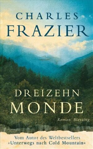 UNTERWEGS NACH COLD MOUNTAIN war als Buch ein Welterfolg und die Verfilmung ein oscargekröntes Meisterwerk. Mit seinem zweiten Roman beweist Charles Frazier, dass er zu recht als einer der größten Schriftsteller unserer Tage gefeiert wird: DREIZEHN MONDE ist die Geschichte eines abenteuerlichen Lebens, einer großen unerfüllten Liebe und eines vergessenen Volkes, und sie überspannt das ganze 19. Jahrhundert Amerikas. Ein Roman wie ein gewaltiges Gemälde, das sich in unser Gedächtnis brennt. Mit lebensklugem Humor und großer Sehnsucht lässt Charles Frazier seinen Helden die ewige Suche nach Liebe, Frieden und Heimat erzählen, und so entfaltet sich das große Panorama einer Welt, die in Legenden und Mythen weiterlebt.