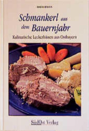 „Schmankerl aus dem Bauernjahr“, dieser Bestseller mit bayerischen Schmankerln präsentiert einmalige Gerichte der bäuerlichen Küche, die schon beim Lesen auf der Zunge zergehen, bodenständig-urige Rezepte, die Ihre Alltagsküche bereichern sowie raffiniert-feine Köstlichkeiten, mit denen Sie wie ein „Sternekoch“ glänzen können. Sie finden in dem Buch schmackhafte Suppen, deftige Fleischspeisen, leckere Mehlspeisen, herzhafte Kartoffelgerichte, Knödel in vielen Variationen, flaumige Nachspeisen, Süßes zum Kaffee und besondere, teils vielleicht schon in Vergessenheit geratene Schmankerl wie Bauernbratl, Bierkutscherpfandl, Bruckabam, Gwichste, süße Eheringl, Ochsenzungen, Saure Lul oder König Ludwigs Lieblingstorte.