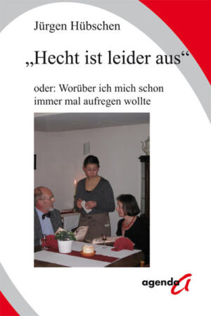 Nach „Badetag und Wundertüte, Kindheit und Jugend im Münsterland“, „Der Lack ist ab - na und?!“ und seinem Ausfl ug in die Welt der Kinderbücher erzählt Hübschen in seinem neusten Büchlein von einigen typischen Nickeligkeiten des Alltags, über die sich Otto der Normalverbraucher aufregen muss und auch aufregen will. Mit gewohnt leichter Feder und einer Menge Humor zeigt er die unterschiedlichsten Anlässe auf, bei denen uns schnell „der Kragen zu eng wird“. Gleichzeitig macht er uns auf eine hintergründige Art und Weise klar, dass uns diese kleinen Ärgernisse miteinander verbinden, weil wir sie ja alle, wenn auch vielleicht in unterschiedlicher Intensität, erleben und aushalten müssen. Hübschen behauptet, dass man sich irgendwie besser fühlt, wenn man das Büchlein gelesen hat! Jürgen Hübschen, Jahrgang 1945, ist in Coesfeld aufgewachsen und lebt heute als pensionierter Oberst in Greven. Der vierfache Familienvater ist mittlerweile begeisterter Opa und genießt als Privatier seine große Familie und seine wiedergewonnene Freiheit.