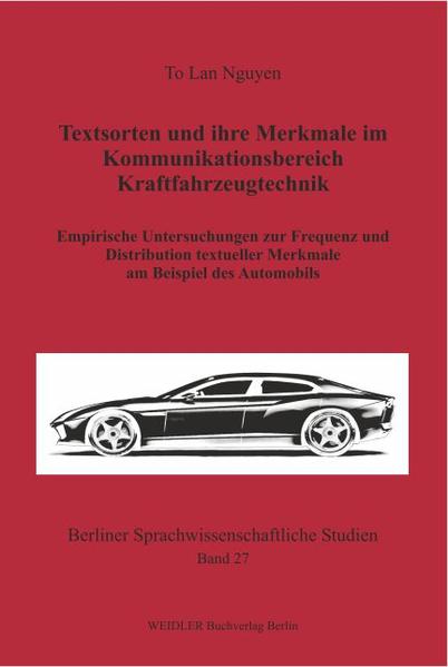 Textsorten und ihre Merkmale im Kommunikationsbereich Kraftfahrzeugtechnik | Bundesamt für magische Wesen