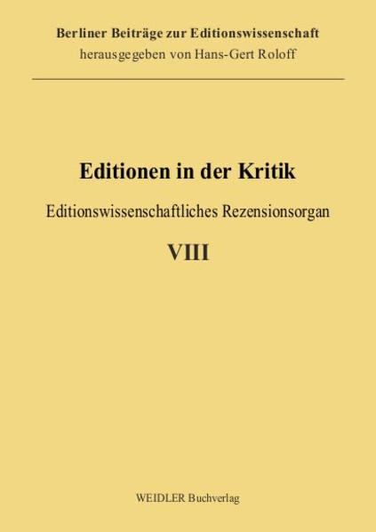 Editionen in der Kritik 8 | Bundesamt für magische Wesen