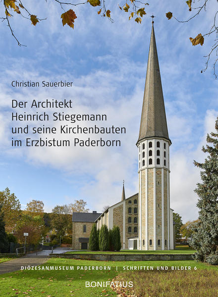 »Ein Architekt wird nie ein Abgebrühter und Ausgekochter werden dürfen.« … Diese Forderung, die der Architekt Heinrich Stiegemann 1971 in einem Brief an den Paderborner Diözesanbaumeister Josef Rüenauver formuliert, hat er in seinem eigenen Schaffen stets beherzigt: die Offenheit für neue Formen und Materialen und die bauliche Umsetzung der liturgischen Erfordernisse im Einklang mit den Wünschen der Bauherren bzw. der Gemeinden. Die Studie zum Architekten Heinrich Stiegemann richtet den Fokus auf seine Kirchenbauten im Erzbistum Paderborn in den Jahren 1950-1970. Auf der Grundlage der schriftlichen und baulichen Quellen werden wiederkehrende und innovative Elemente seiner Bauwerke herausgearbeitet. Anhand von drei aussagekräftigen Beispielen, St. Christophorus in Warstein-Hirschberg, Heilig Kreuz in Warstein Belecke und Heilige Familie in Meschede-Wehrstapel-Heinrichsthal, lassen sich Besonderheiten sowie eine mögliche stilistische Entwicklung der Sakralbauten aufzeigen. Gefragt wird schließlich nach dem Stellenwert, den Heinrich Stiegemanns Arbeiten innerhalb des katholischen Kirchenbaus im Erzbistum einnehmen. Ein Werkverzeichnis und eine Karte mit allen Sakralbauten runden den Band ab.