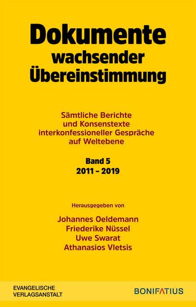 Die „Dokumente wachsender Übereinstimmung“ sind ein Standardwerk der ökumenischen Theologie im deutschsprachigen Raum. Die Bände dokumentieren die Ergebnisse aller zwischenkirchlichen Dialoge weltweit. Die Vollständigkeit der publizierten Dokumente verschafft einen einzigartigen Überblick über zentrale Themen des ökumenischen Gesprächs. Der 5. Band dieses Standardwerks enthält alle in den Jahren 2010-2019 publizierten Berichte und Konsenstexte, die vielfach erstmals in deutscher Sprache veröffentlicht werden. Den Hauptteil bilden die Dokumente bilateraler Dialogkommissionen, in denen wesentliche Ergebnisse des ökumenischen Dialogs der vergangenen Jahrzehnte zusammengefasst sind. Darüber hinaus enthält der Band gemeinsame Verlautbarungen von Kirchenleitungen, zentrale Dokumente aus multilateralen Dialogen sowie Erklärungen über Kirchengemeinschaft. Der Band bietet damit einen Überblick über den aktuellen Stand des ökumenischen Dialogs für Lehrende und Studierende der Theologie sowie für alle, die sich für die Ökumene interessieren und engagieren.