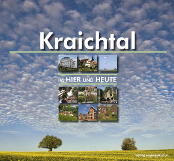 Die ländlich geprägte Stadt Kraichtal am Kraichbach möchte ihrer Einwohnerschaft und allen Besuchern von Neuem die Schönheiten ihrer Lebenswelt nahebringen: In einer Landschaft zum Durchatmen gelegen, hat jeder der neun Orte sein eigenes Gesicht und seine speziellen Vorzüge. Allen gemeinsam ist das Gefühl, durch die Gemeinschaft gewachsen zu sein. Schon im Alltag findet sich in Kraichtal alles, was Alt und Jung brauchen. Und darüber hinaus sorgen die Stadt wie auch viele Vereine oder die Musik- und Kunstschule für Highlights und I-Tüpfelchen. Das kulturelle Leben bietet musikalische Events, Kunstausstellungen und Theaterabende, daneben bereichern etliche gesellige Veranstaltungen wie Straßenfeste, Fastnachts-Spektakel, Dorf- oder Altstadtfeste oder der Münzesheimer Weihnachtsmarkt den Jahreslauf. Die besonderen Bauwerke werden dabei geschickt als Kulisse eingebunden. Und die Einrahmung durch viel Natur und sanfte Kraichgau-Landschaft tut ein Übriges, um das Leben oder einen Ausflug in Kraichtal angenehm zu machen. Diesen Eindruck fängt der stimmungsvolle Bildband in zahlreichen kunstvollen Stillleben und überraschenden Momentaufnahmen ein.