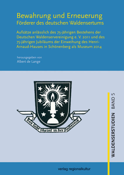 Im Jahre 1936, drei Jahre nach der Machtergreifung Hitlers, wurde die „Deutsche Waldenservereinigung“ gegründet. In diesem Band werden mehrere Persönlichkeiten aus Hessen und Württemberg vorgestellt, die in der Vereinigung aktiv waren. Es wird gezeigt, wie sie versucht haben, das Erbe der Waldenser im 20. Jahrhundert zu bewahren und zu erneuern.