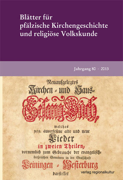 Der Band beginnt mit einer Gratulation zum 90. Geburtstag des Ehrenmitgliedes Dr. h.c. Alfred Hans Kuby. Frank Konersmann: Zwei Bildungsepochen im Vergleich: Der Katechismus bei Pantaleon Candidus (1540-1607) und Johann Georg Faber (1746-1811) im Spiegel theologischer und pädagogischer Reformen, Werner Baumann: Candidusbriefe 1584-1603 an Grynaeus, auch Polan, Kurt Molitor: „Christdeutsch“, aber „deutschchristlich“ ausgeschlossen-Leopold Cordiers hugenottisches Erbe im Kirchenkampf. Archiv- und Bibliotheksbeiträge von Julia Kratz über das Hausbuch Mühlhäuser und von Gabriele Stüber und Christine Lauer grundlegende Beiträge zum Ersten Weltkrieg, dazu eine Spezialuntersuchung von Stefan Bauer: Die protestantische Pfarrei Ludwigshafen II im Ersten Weltkrieg. Die Ebernburg-Hefte enthalten u.a. von Joachim Schneider: Die Bedeutung von Burgen und Wehrkirchen für den niederen Adel, von Matthias Freudenberg: Glauben lernen 1563 und heute. Der Heidelberger Katechismus als Herzstück der Kurpfälzischen Kirchenordnung, von Irene Dingel: Den Glauben ins Leben ziehen. Der Heidelberger Katechismus als Handbuch des christlichen Lebens und Grundlage konfessioneller Neuordnung, von Christian-Erdmann Schott: St. Johannis-Mutter-Kirche für das evangelische Mainz und Uwe Kai Jacobs: Verträge zwischen der evangelischen Kirche und dem Staat. Entwicklung, Stand, Perspektiven. Zahlreiche Buchbesprechungen und Vereinsnachrichten ergänzen diesen Band.