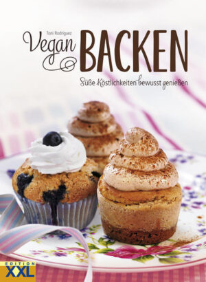 Wer sich vegan ernähren möchte, muss noch lange nicht auf süße Leckereien verzichten! Auch ohne Zugabe von Eiern und tierischen Fetten kann man köstliche Kuchen, Cupcakes oder Kekse backen und verführerische Desserts herstellen. Im Ratgeberteil finden Sie Wissenswertes über die vegane Küche sowie wichtige Basiszubereitungen. Die ausführlichen Beschreibungen im Rezeptteil und viele hilfreiche Tipps und Hinweise sorgen für gutes Gelingen. Genießen Sie mit gutem Gewissen Köstlichkeiten wie Cupcakes mit Himbeeren und Rosen Cupcakes „Sachertorte“ Mini-Kuchen mit Erdbeeren und Veilchensahne Orangencreme mit Rum-Rosinen Über 90 Rezepte und mehr als 80 Farbfotos