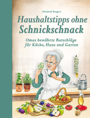 Flecken auf der Tischdecke, Kratzer auf dem Holzmöbel oder ein verbrannter Kuchen - für viele große und kleine Pannen im Haushalt hatte Großmutter eine Lösung. Neben ihrem wertvollen Erfahrungsschatz besaß sie auch ein umfangreiches Wissen über Lebensmittel und ihre Lagerung sowie viele weitere Bereiche einer effizienten Haushaltsführung. Von nützlichen Kniffen aus der Küchenpraxis über leicht umsetzbare Spartipps bis zu den besten Hausmitteln zum Fleckenentfernen: Mit den Ratschlägen von Oma Elisabeth sind Sie für die verschiedensten Widrigkeiten des alltäglichen Lebens gewappnet. Matt cellophanierter Halbleinenband