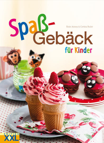 Wenn Sie Kindern mit süßem Gebäck eine Freude machen wollen, sind die fantasievollen Rezepte in diesem Buch genau das Richtige. Sie können wählen zwischen wundervollen Backideen zu verschiedenen Themenbereichen: Tiere, Krabbelkäfer und Blüten - Leckereien für Feste - Zeit für Geschichten - Spiel und Spaß. Von den leckeren und zauberhaft dekorierten Cupcakes, Whoopie Pies, Cakepops und Macarons werden die Kleinen begeistert sein! - Backen Sie gemeinsam mit Ihrem Kind! Das beschert doppelte Freude an diesem fröhlichen Spaßgebäck. - Die Herstellung von Teig und Dekoration wird Schritt für Schritt erklärt. - Der Ratgeberteil vermittelt alle wichtigen Grundlagen, mit denen Sie auch eigene Ideen zum Backen und Dekorieren umsetzen können. 22 Rezepte mit Farbfotos, praktischen Tipps und Nährwertangaben