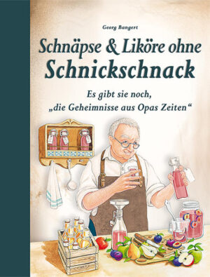 Aus heimischen Früchten und Beeren wurden früher köstliche Getränke gebraut: Opas Kellerschätze! Mit dem richtigen Rezept ist es gar nicht schwer, Schnäpse und Liköre herzustellen - zum Selbsttrinken oder zum Verschenken.