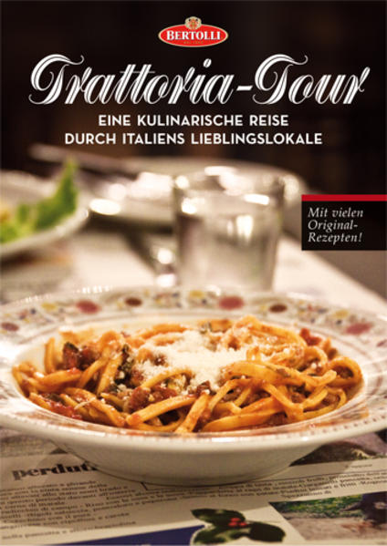 Die Trattoria-Tour nimmt Sie mit in eine Welt voll köstlicher und zugleich einfacher Gerichte, geprägt vom Können der Köche und ihrer Leidenschaft für gutes Essen. Sie werden entdecken, dass sich in den typisch italienischen Trattorien kleine Gemeinden aus liebenswerten Menschen versammeln. Die Trattoria dient ihnen als Treffpunkt: ein Ort, an dem alle Generationen zusammenkommen, um gemeinsam zu essen und zu genießen. Nehmen Sie einfach Platz, Sie sind herzlich eingeladen!