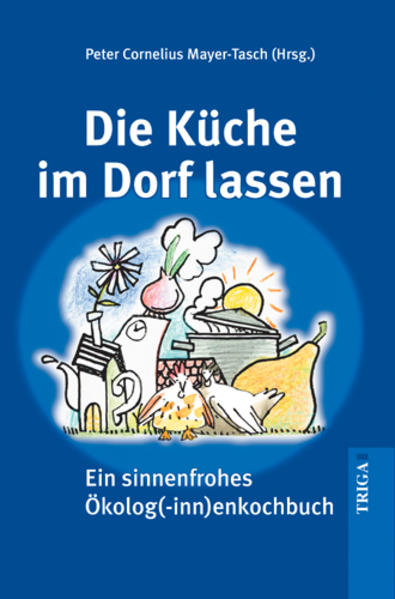 Schlichtheit und Regionalität sind die Charakteristika der in diesem ungewöhnlichen Kochbuch präsentierten, vorzugsweise vegetarischen, Gerichte. Als Kochbuchautoren ungewöhnlich sind nicht zuletzt die Mitautorinnen und Mitautoren, bei denen es sich durchweg um profilierte Ökologen handelt, die in verschiedenen Lebensbereichen auf lokaler, regionaler oder auch nationaler und internationaler Ebene von ihrem Engagement Zeugnis abgelegt haben. Im Bewusstsein, nicht nur ihrer eigenen Gesundheit mit diesem Buch einen Dienst zu erweisen, bringen sie ihre Erinnerungen, ihre Erfahrungen und ihre Freude an kulinarischem Genuss in die Komposition von um- und mitweltfreundlichen Gerichten ein, die alle Sinne anzusprechen vermögen. Gemeinsam ist ihnen die Überzeugung, dass 'die Küche im Dorf' bleiben muss. Die originellen Illustrationen von F.W. Bernstein und Christian Wahl sorgen für die humorige Abrundung der kulinarischen Genüsse.