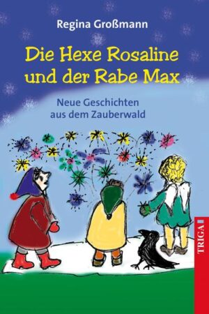 Mit dem Buch "Die Hexe Rosaline und der Rabe Max" veröffentlicht Regina Großmann ihr zweites Kinderbuch bei TRIGA Der Verlag. Auch diesmal erzählt sie spannende Abenteuer, die die Hexe Rosaline und ihr Rabe Max mit dem Berggeist, der gern sein Unwesen treibt, und den Zwergen, Elfen und Feen erleben. Ein Buch zum Vorlesen, aber auch zum Selberlesen. Regina Großmann hat auch diesen Band mit eigenen kindgerechten Zeichnungen illustriert.