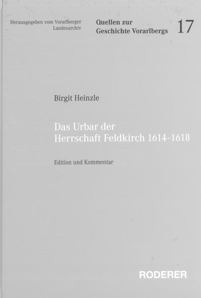 Das Urbar der Herrschaft Feldkirch