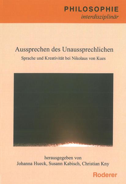 Sprache und Kreativität sind in den Werken und Predigten von Nicolaus Cusanus eng verknüpft. Kreativität zeichnet sowohl, im Maximalsinn, die göttliche Schöpfung der Welt aus als auch, den menschlcieh nZugriff auf und Umgang mit Welt und Gott. Sprache fungiert als zentrales Instrument in kreativen Prozessen und ist demnach im Kontext göttlicher und menschlciher Kreativität enthalten. Andererseits sind es Begriffe und Worte, durch die die Menschen sich dem annähern, wovon sie sich umgeben finden und was sie zu verstehen suchen. In zehn Aufsätzen werden die unterschiedlichen Stränge von Kreativität und Sprache bei Cusanus und ihre Verbindung zu grundsätzlichen philosophischen und theologischen Fragen aufgezeigt