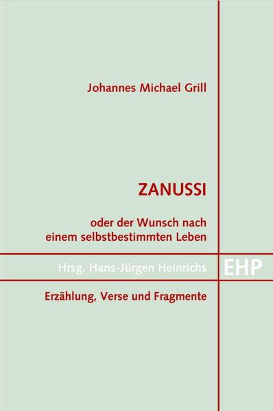 »Was wären Sie gerne?« - »Schriftsteller«, antwortete Zanussi. »Wollen Sie etwa die Welt retten?« - »Ja … nein …« - »Und warum haben Sie nicht längst damit angefangen?« - »Weil ich Angst vor der Einsamkeit habe.« (aus ‚Brennende Bilder‘ in diesem Band) Literatur aus der Psychiatrie? Texte aus dem Klinikalltag? Kunst als Therapeutikum? Zum wiederholten Male, was wir seit Navratil und Prinzhorn immer wieder einmal lesen? Nein - die Schriften in der sorgfältigen Edition von Hans-Jürgen Heinrichs leisten gleichzeitig die Dinge: Sie erschließen ein Stück Literatur, dass trotz der zunehmenden psychischen Beeinträchtigung des Autors entstehen konnte