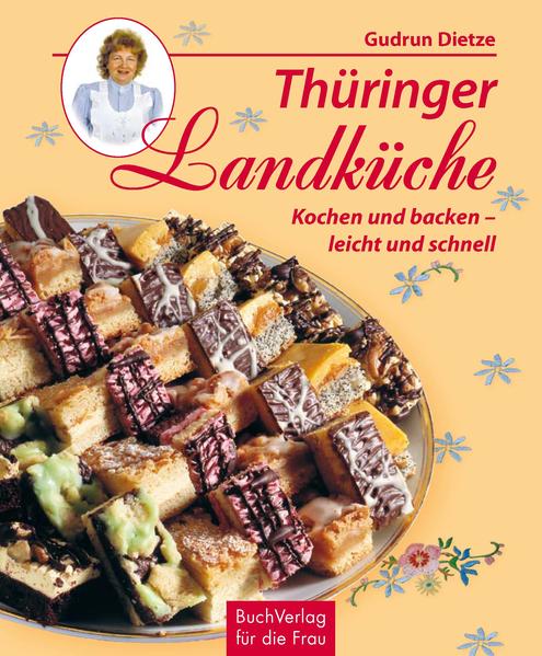 In ihrem nun bereits siebenten Buch stellt Gudrun Dietze wieder neue, originelle Rezepte aus der beliebten Thüringer Küche vor. Auch nach fast 500 bereits veröffentlichten Rezepten ist ihr wieder viel Neues eingefallen - leckere Salate, Pfannengerichte, Schnelles für die Party, attraktive Backpulver- und Hefekuchen, Rezepte aus Großmutters Backstube. Probieren Sie’s: Kräuterbällchen und Lachseier, Pilzsauerbraten, Regentenkuchen, Apfeltaler, Omas “Halbkalten”, Mondbissen und Teufelsküsse!