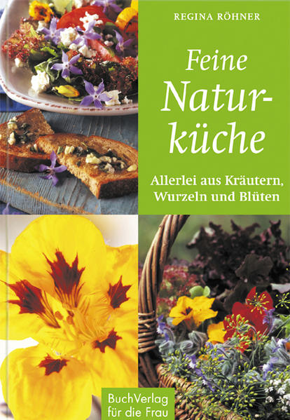 Originelle Rezepte aus einheimischen Kräutern, Wurzeln und Blüten hat Regina Röhner in ihrem ersten Kochbuch zusmamengestellt. Ob Bärlauch, Gartenmelde oder Wiesenkerbel, Borretsch, Basilikum oder Gänseblümchen, Pastinaken, Rote Rüben oder Sellerie - aus allem zaubert Regina Röhner kulinarische Überraschungen. Die begeisterte Gärtnerin und Hobbyköchin zieht Kräuter und Gemüse im eigenen Bauerngarten und pflegt die besten Traditionen einer anspruchsvollen Kräuterküche. Mit frischen, saisonalen Zutaten und mit farbenfrohen Blüten dekoriert, verbreiten die ländlichen Gerichte fast mediterranes Flair - und schmecken einfach zauberhaft. Wildkräuterpizza, Hähnchenbrust gefüllt mit Roter Gartenmelde (das Siegergericht beim Vorentscheid des ARD-Buffet-Kochwettbewerbs), aber auch Dinkel-Kräuterbrot oder Rinderfilet mit Holundersauce zeigen beeindruckende Vielseitigkeit. "Kräuter machen glücklich" weiß Regina Röhner und verspricht pure Freude beim Entdecken und genussvolles Ausprobieren.