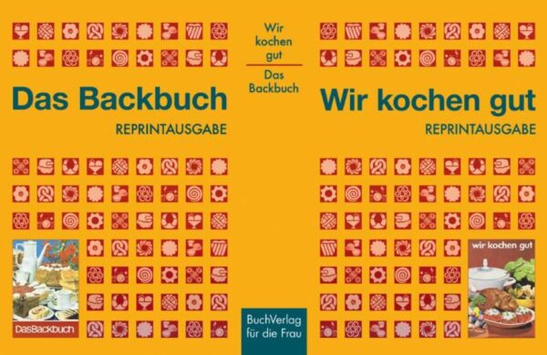 Die "dienstältesten" Koch- und Backbücher Ostdeutschlands sind erstaunlich jung und gefragt geblieben, sicher ein Zeichen für die solide, zeitlose Qualität der Rezepte. Als 1962 "Wir kochen gut" im Verlag für die Frau erschien, war dieses Grundkochbuch mit kleinen Sachzeichnungen und einem teils farbigen, teils schwarz-weißen Tafelteil ein hoffnungsvoller Publikationsbeginn nach der schwierigen Nachkriegszeit und den von starkem Mangel geprägten 1950er Jahren in der DDR. Es erlebte zahllose Nachauflagen, dieverse Überarbeitungen, Fremdsprachenausgaben und blieb über Jahrzehnte DAS Grundkochbuch der DDR-Bürger. Beriets ab 1990 fand es sich erfreulicherweise nach nur kurzer Pause wieder auf den Wunschlisten ostdeutscher Käufer im nun wiedervereinigten Deutschland. So ist es bis heute geblieben: Gute Bücher leben lange. Und "Das Backbuch", die "Schwester" des Kult-Kochbuches, ist ebenso lebendig und nur wenig jünger - 1967 erschien die erste Auflage. "Wir kochen gut" und "Das Backbuch" bestechen durch Solidität, Praxisverbundenheit, leichtes Handhaben, reiche Rezeptauswahl und vertraute, überall erhältliche Zutaten. Auf Wunsch unserer Leser legen wir hier eine unveränderte Reprintausgabe der beiden Küchenklassiker vor.