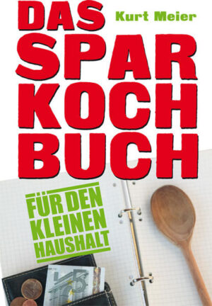 Dieses Buch setzt die erfolgreich im Verlag VGS erschienene Reihe der Sparkochbücher fort. Es bietet ca. 80 bis 100 leckere und preiswerte Gerichte, diesmal für den kleinen Haushalt: für Singles, alleinerziehende Mütter oder Väter, kinderlose Paare, Hartz IV-Empfänger. Die Gerichte basieren zum größten Teil auf traditionellen, bewährten Rezepten von Landfrauen. Daher kann der Verbraucher sicher sein, dass er gesundes Essen aus frischen Zutaten zubereitet, das allen schmeckt und bezahlbar ist. Für eine gute Übersicht sind die Rezepte nach klassischer Art geordnet, mit Preisangaben.