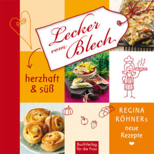 Unsere Erfolgsautorin Regina Röhner hat sich vor allem der regionalen und saisonalen Küche verschrieben und beweist in ihrem neuen Buch wieder einmal mit vielen kreativen Rezepten, dass man ganz ohne großen Aufwand leckere Gerichte zaubern kann, die ohne exotische Zutaten auskommen. Herzhafte und süße Speisen, auf die Jahreszeiten und die hier heimischen Obst- und Gemüsesorten abgestimmt und einfach auf dem Blech zubereitet, lassen die Herzen aller Hobbyköche und -bäcker höher schlagen. Neue gelingsichere Rezepte für süßes und pikantes Gebäck vom Blech, auch für Back-Anfänger, mit guten Tipps und praxiserprobten Hinweisen zu den Rezepten.