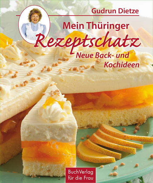 Sie hat die Thüringer Back- und Küchentradition lebendig erhalten und zu neuer Perfektion geführt: Gudrun Dietze. Mittlerweile ist ihr Name selbst zum Begriff geworden, und das weit über die Grenzen Thüringens hinaus. Ihr neues Buch bietet rund 90 neue Back- und Kochrezepte - für feine Kuchenschnitten, festliche Torten, köstliche Hefe- und Backpulverkuchen vom Blech, aber auch für leckere Braten und herzhafte Gemüsegerichte. Lassen Sie sich inspirieren von den originellen und so verführerischen Rezeptideen. Schlemmen Sie sich mit Brombeer-Frischkäse-Kuchen, Kakao-Nuss-Schnitten oder Apfel-Schoko-Torte durchs Thüringer Backparadies - oder entdecken Sie gute pikante Rezepte aus der Thüringer Hausküche, die einfach nur schmecken, z.B. Gudrun Dietzes Kartoffelkloß-Tarte oder den Kartoffelsalat nach Hausrezept!