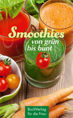 Gesund, lecker, vielfältig so revolutionieren Smoothies unsere Küche. Zum Trendthema Smoothies bietet dieses Buch für Einsteiger und Liebhaber der gesunden Drinks rund 30 Rezepte für grüne und bunte Smoothies für Kinder und Erwachsene. Dazu zahlreiche wertvolle Gesundheits-Tipps sowie Empfehlungen für das richtige Küchen-Zubehör und zur Verarbeitung von Obst und Gemüse.