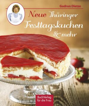 Die Thüringer Erfolgsautorin Gudrun Dietze hat über Jahre hinweg regionale Backrezepte gesammelt, ausprobiert und mit ihren Büchern dazu beigetragen, die wunderbare Thüringer Backtradition zu verbreiten und zu bewahren. Mit dem ihr eigenen Geschick entlockt sie jeder Rezeptur das Äußerste an Wohlgeschmack. Ihre Rezepte sind vielmals erprobt und führen immer zum Erfolg. So auch in diesem Backbuch, in dem sie rund 60 neue Rezepte für leckere Thüringer Blechkuchen und köstliche Torten für jeden Anlass sowie kleine, feine Gebäckspezialitäten offeriert. Lassen Sie sich verführen von der traditionsreichen Thüringer Hausbäckerei und probieren Sie Schoko-Kokos-Kuchen, Torfmullkuchen, Birnen-Heidelbeer-Schnitten, Cappuccino-Torte, Engelsbissen, Kosakenzipfel oder Zitronenkränzchen.