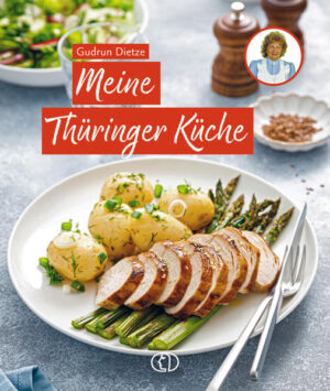 Kennen Sie Rotweinkuchen, „Blaue Welle“, Apfel-Bienenstich, den Gothakranz? Und Seidenklöße, Festtagskarpfen im Gemüsebett, Schustertorte, Rapunzelsalat oder Elfenspeise? Dieses Buch der bekannten Thüringer Backfrau vereint die schönsten Gerichte aus Thüringen und feines Backwerk - leichte, attraktiv belegte Hefekuchen, schnelle Backpulverkuchen, kleines Gebäck für viele Anlässe. Dazu Suppen, leckere Bratengerichte, jede Menge Klöße, süße Nachspeisen und Festtagsmenüs, wie die Thüringer sie lieben! Ein Back- und Kochbuch, das in keinem Haushalt, der die weithin berühmte Regionalküche pflegt, fehlen sollte.