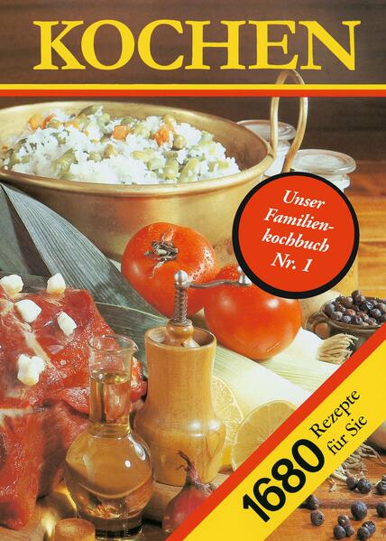 1979 erschien dieses zu jener Zeit "neue Rezeptbuch" im damaligen Verlag für die Frau. Es hat sich - und das gilt bis heute - als solider, zuverlässiger Ratgeber sowohl im Alltag als auch für größere und kleinere Festlichkeiten erwiesen. Seine Stärke liegt darin, dass es sich an den wirklichen Kochgewohnheiten in vielen Haushalten orientiert, somit keine Luxus-Rezepte sondern handfeste, wenngleich qualitätvolle Hausmannskost mit der Tendenz zum kulinarischen Extra bietet. Kochen aus Freude, Essen mit Fröhlichkeit - das war und ist die Devise dieses Küchenklassikers. Und die zahlreichen Liebhaber und Weiterverschenker dieser überaus reichhaltigen Rezeptsammlung geben seinem Erfolg recht.