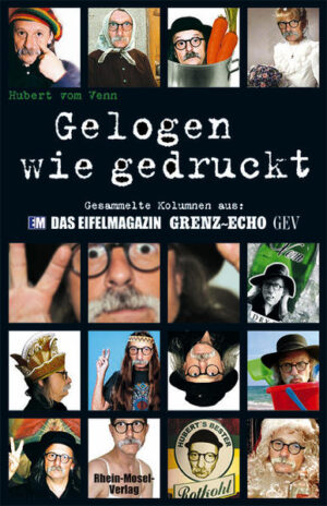 Hubert vom Venn ist künstlerischer Leiter des 'Stadttheater Monschau' und des 'Theater am Venn' in Roetgen. Seit vielen Jahren erscheinen seine Kolumnen im 'Eifelmagazin' und in der Tageszeitung 'Grenz Echo'. Zahlreiche Besucher der gemeinsamen Tourneen mit Jupp Hammerschmidt fragen oft nach Auftritten: 'Jibt et dat, wat Se da immer so schreiben, auch als Buch?' oder 'Darf ich dat auch bei meinem Jeburtstag oder beim 'Schlappen-Kaffeetag im Altenheim-Stift vortragen?' Den Menschen kann geholfen werden: Hier sind die Kolumnen aus 'Eifelmagazin' und 'Grenz Echo'.