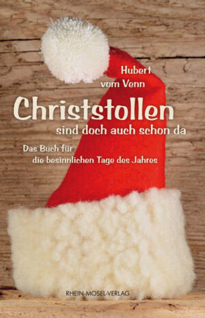 Sind wir doch mal ehrlich: In der Eifel ist immer Weihnachten! Wenn der letzte Weihnachtsmann in der Schokoladenfabrik zum Osterhasen mutiert ist, merken wir, dass in der Eifel eigentlich immer Christabend ist: Karneval und Ostern wären ohne Weihnachten doch nicht denkbar und auch die Auferstehung, diverse Himmelfahrten (oft im Triumph) - haben doch das ganze Jahr über alle etwas mit dem Fest der Liebe zu tun. Und dann ist auch schon wieder September, wo alles wieder von vorne losgeht. Ungelogen, ich hatte in diesem Jahr schon Ende August die erste Spekulatius-Erscheinung - und in den ersten Christstollen bin ich schon Anfang September eingefahren.