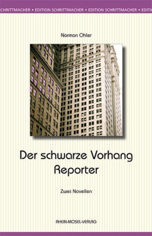 Dieser Band vereint die beiden Novellen 'Der schwarze Vorhang ' und 'Der Reporter'. Wir begeben uns auf Reisen nach New York in ein mysteriöses Etablissement in der Nähe des Times Square - und nach Wien zu einem Prozess gegen vier Hilfskrankenschwestern, die des vielfachen Mordes angeklagt sind. Und sowohl in der alten wie in der neuen Welt versucht die Vergangenheit, uns die Gegenwart streitig zu machen. 'Ohlers Romanhelden kämpfen als Nachfolger von Kafkas Landvermesser und Joseph Conrads Kolonialbeamten, die in den Irrgarten einer entgrenzten Ordnung geraten sind.' Der Tagesspiegel 'Fest steht, dass Norman Ohler virtuos mit Sprache umgeht.' Die Zeit