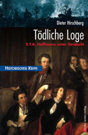 Der berühmte Schauspieler, Bühnenautor und Direktor des Nationaltheaters am Gendarmenmarkt, Ludwig August Kühnemann, wird Opfer eines verheerenden Brandes. E.T.A Hoffmann, der seinen Lebensunterhalt als Justizrat am Berliner Kammergericht verdienen muss, glaubt nicht an ein Unglück. Wenngleich ihn hohes Fieber plagt, was sein Bewusstsein bisweilen befremdlich trübt, entdeckt er bald Spuren, die seine Befürchtungen bestätigen: Er hat es mit einem Mord zu tun. "… ein historischer Krimi, der mit Witz und Tempo und einer charmanten, bewusst altmodischen Sprache einen der berühmten Dichter und Denker mal ganz anders zeigt. Eine wirklich originelle und gelungene Idee." Sibylle Haseke, WDR "Buchtipp"