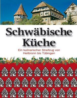 Was für die Italiener Ravioli und Nudeln sind, das sind für die Schwaben Maultaschen und Spätzle. Ob die Stauferkaiser seinerzeit die Nudelrezepte der Emilia Romagna in Schwaben heimisch gemacht haben, ist bis heute unerforscht. Es läge nahe, denn der Süd-Nord-Transfer klappte ja auch sonst recht reibungslos. So brachten schwäbische Winzer die Tirolinger Traube in ihre Heimat, um so den Trollinger zu kreieren, diesen leichten, trockenen Rotwein, der als "Viertele" im chrarakteristischen rundlichen Henkelglas so vortrefflich zur Vesper mundet. Schwaben war in seiner Geschichte stets ein armes Land, und man musste sich mit dem begnügen, was die mitunter kärgliche Scholle bot. Aber Not macht bekanntlich erfinderisch, und so entstand - wie könnte es im Land der Tüftler anders sein - eine handfeste, solide und bodenständige Küche, die weit über das bekannte Trio Spätzle, Kartoffelsalat und Linsen hinausgeht. Lernen Sie Küche, Land und Leute kennen und bringen Sie mit tpyischen Rezepten aus dem Schwabenland eine traditionsreiche und schmackhafte Küche auf den Tisch. Wir wünschen gutes Gelingen!