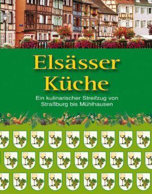 Wenn mnan nicht wüsste, dass der Garten Eden irgendwo im Osten gelegen haben soll, könnte man ihn gleich auf der anderen Seite des Rheins vermuten. Für Freunde der guten Küche ist das Elsass schlichtweg ein Paradies. Fragen Sie einen Franzosen, in welcher Region Frankreichs die besten Köche zu Hause sind, so wird er in der Regel antworten: "Im Elsass", und dies nicht ohne Grund, denn diese idyllische Region ist mit allen Zutaten für eine opulente Küche überreich gesegnet. Hier spannt man in unvergleichlicher Virtuosität den Bogen von schlichtester Hausmannskoste bis hin zu namhafter Haute Cuisine. Begeben Sie sich auf eine kulinarische Entdeckungsreise, die keinen Wunsch offen lässt, und lernen Sie die Gerichte kennen, für die das Elsass berühmt ist: Schnecken und Flammekuchen, Choucroute, das Sauerkraut, geliebt als Basis für Schlachtplatten, und Baeckeoffe, einen Eintopf aus drei Fleischsorten, und natürlich Coq au Riesling. Freuen Sie sich auf eine wahrhaft paradiesische Küche, die mit einfachen Mitteln neue Horizonte öffnet, und holen Sie sich mit unseren Rezepten französische Lebensart auf den Tisch.