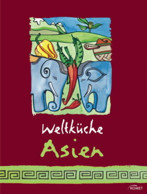 Ein ganz neues, ganz anderes Kochbuch - authentische Weltküche jenseits von Folklore und Klischees. Ethno-Küche mit jungen, lustigen und eigenwilligen Illustrationen. Asien - der riesige Kontinent voller kulinarischer Überraschungen, wie der Bananen-Chili-Suppe aus Thailand, dem gebratenen Spargel mit Riesengarnelen aus Korea, dem Chili-Ingwer-Chutney aus Pakistan oder den kandierten Apfelstückchen aus Sri Lanka. Die neue echte Asia-Küche - zum Kochen, Schenken, Erleben.