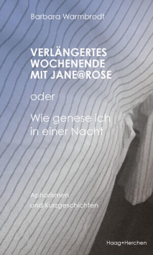 Barbara Warmbrodt, geb. 1959 in Grenchen (Schweiz), lebt in Lengnau (Schweiz). Verwaltungsangestellte, Schriftstellerin und ehemals Kunstmalerin. »Da kommt plötzlich ein Schicksalsschlag, der alles verändert und einem die Augen öffnet. Es wird einem bewusst, wie wenig man im Alleingang erreichen kann und wie man dankbar sein muss, wenn man nicht im Stich gelassen wird, bis man wieder auf eigenen Beinen stehen kann. Man hat plötzlich unendlich viel Zeit zum Nachdenken darüber, was und wer wirklich wichtig ist im Leben. … Es geht immer weiter, auch wenn man glaubt, es gebe keine Hoffnung mehr manchmal - ich muss sagen, dass ich sehr sehr glücklich bin!« Aus dem Nachwort der Autorin