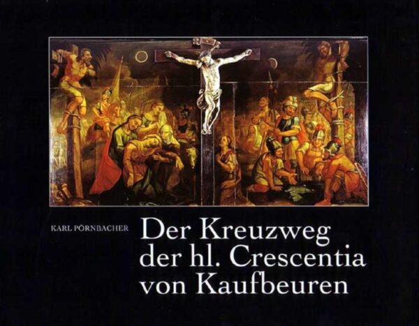 Das Aufstellen eines Kreuzwegs gehörte lange Zeit zu den Privilegien des Franziskanerordens. Auch in der Reichsstadt Kaufbeuren ließen die Franziskanerinnen um 1480 für ihre Klosterkirche vom "Meister des Riedener Altars" neun Tafelbilder mit Kreuzwegdarstellungen sowie in den Bildaufsätzen die sieben Hauptkirchen Roms malen. Es handelt sich um herausragende spätgotische Bilder, die nach der Säkularisation in den Besitz des Herzoglichen Georgianums in München gelangten. Sie werden in dem Band ebenso abgebildet wie der Kreuzweg in 15 Stationen, mit dem die hl. Crescentia Höß 1743 den gesamten ersten Stock im Konventbau ihres Klosters ausmalen ließ. Der Künstler, Joseph Schwarz aus Buchloe, stellte die Tafeln mit den einzelnen Stationen vor eine blau getünchte Wand und sägte die oberen Konturen aus, so dass durch deren Schatten eine einzigartige perspektivische Wirkung erzielt wird. Ein vierseitiger Bericht des Malers vom Jahre 1752 über die Entstehung des Kreuzwegs ist als Faksimile beigegeben.