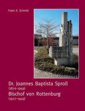 Aus Anlass des 60. Todestages von Bischof Dr. Joannes Baptista Sproll von Rottenburg am 4. März 2009, zugleich der 30. Jahrestag der Grundsteinlegung des Bischof Sproll Bildungszentrums in Biberach, hat Pfarrer Franz X. Schmid aus seiner reichen Sammlung ein Lebensbild von Bischof Sproll zusammengestellt. Gerühmt wird Bischof Sproll als "Bekennerbischof", bekannt sind sein Kampf und sein Bekennermut gegen den Nationalsozialismus, was eine siebenjährige Verbannung (1938-1945) nach sich zog. Weniger geläufig ist Bischof Sproll als Historiker, als kirchlicher Rechtsgelehrter, als Pädagoge und Verfasser eines bedeutenden Katechismus, als Freund und Förderer der Kunst, als einflussreicher Politiker im Königreich, in der verfassungsgebenden Landesversammlung und dann im demokratischen Anfang ab 1919 und beim Abschluss des "Gesetzes über die Kirchen" im Jahre 1924. Segensreich wirkte er als Pfarrer in Kirchen, als Domkapitular, Generalvikar, Weihbischof und Bischof von Rottenburg. Er war ein gesuchter Prediger unter den deutschen Bischöfen und ein großer Marienverehrer. In seinen bischöflichen Insignien spiegelt sich sein bischöfliches Wirken: Im Wappen sind die Friedenstaube mit dem Ölzweig im Schnabel und zwei gekreuzte goldene Schwerter zu sehen. Der Bischof liebt den Frieden, das Geschenk des Himmels, aber er scheut auch nicht den Kampf. Sein Wappenspruch lautete: "Fortiter in fide", tapfer im Glauben. Für ihn waren die Treue zum Glauben, die klare Entschiedenheit und die Tapferkeit Maßstab seines Handelns.