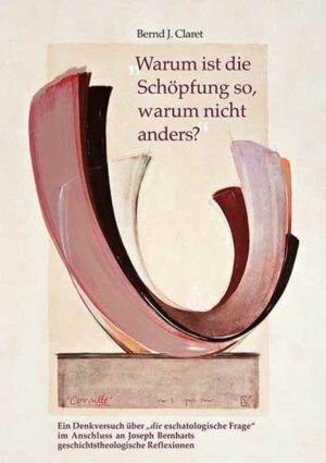 Die Untersuchung von Bernd J. Claret bietet einen Zugang zu Leben und Werk des bis heute marginalisierten Theologen und Philosophen Joseph Bernhart (1881-1969), dessen Lebensgeschichte und Theologie aufs Engste miteinander verschränkt sind. Sie zeigt, wie die Erfahrung der "Tragik im Weltlauf" und des "Geheimnisses der Selbstbestimmung" am eigenen Leib und die damit verbundenen Verwundungen diesen "theologischen Außenseiter" (M. Weitlauff) zu einem Denken ermächtigen, das Christus in einer einzigartigen Weise in die Mitte zu stellen vermag. Bernhart, der als ein herausragender Vertreter eines "christlichen Pessimismus" im Sinne von Karl Rahner angesehen werden kann, entwickelt in seinem Werk, und zwar von Irenäus von Lyon (2. Jahrhundert) herkommend, den theologisch hochkarätigen Gedanken, dass die von Gott geschaffene Welt "von Haus aus", das heißt eben nicht erst aufgrund eines Sündenfalls zu Beginn der Geschichte, "Not und Gefahr" in sich birgt, ja mehr noch: "tragisch verfasst" ist, und zwar schon im Bereich der vor- und außermenschlichen Natur und dann vor allem in ihrem geschichtlichen Verlauf. Sie ist damit in einer sehr radikalen Weise der Erlösung bedürftig und letztlich auf den Heiland hin zentriert. Vor dem Hintergrund dessen, dass die Schöpfung in Gen 1 als "sehr gut" befunden wird, erhebt sich die Frage: Aber warum schafft Gott seine Welt so, warum nicht anders? Warum realisiert er sein Projekt, das in der Menschwerdung gipfelt, überhaupt auf dem gefahr- und schmerzvollen Weg der Evolution? Die Tragweite der geschichtstheologischen Überlegungen Bernharts kristallisiert sich in einem eigenen Denkversuch des Autors über "die 'erste' Theodizeefrage" (J. B. Metz) heraus. Dabei spielt der Gedanke einer-gottgewollten-radikalen Autonomie "vor Gott" (echte Selbstbestimmung bzw. Freiheit), die für den Menschen "höchste Würde" und zugleich "höchste Gefahr" bedeutet, eine zentrale Rolle, aber auch der Gedanke, dass Gott keinen Menschen in die Freiheit entlässt, ohne ihm gleichzeitig sein Versprechen mit auf den Weg zu geben: "Du wirst nicht sterben" (G. Marcel).