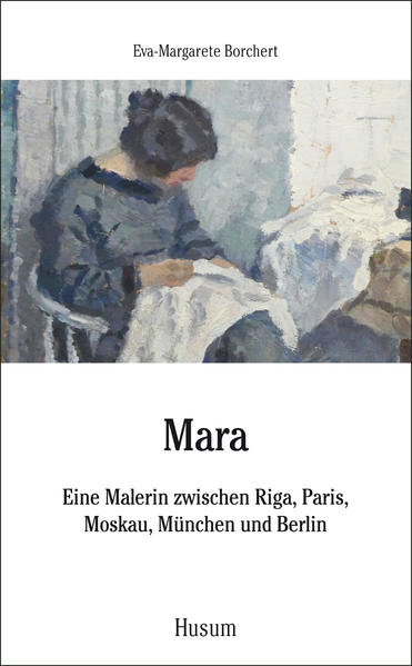 Sie ist schön, eigensinnig, fleißig und begabt: Eva-Margarete Borchert, Pseudonym „Mara“, reist 1896 nach dem Kunststudium mit dem Lehramtsdiplom aus St. Petersburg in der Tasche ganz allein nach Paris. Sie verlässt Riga, ihr wohlsituiertes Elternhaus und ihre vielköpfige Familie, um dort ihre Studien zu vervollständigen. Anfangs kopiert sie im Louvre alte Meister, wird dann an der nur von Damen besuchten Akademie Vittie aufgenommen, an der namhafte französische Künstler lehren. Dort und an der Akademie Colarossi arbeitet sie, jetzt mit eigenem Atelier, weiter und studiert als eine der ersten Frauen nach deren Zulassung 1897 an der École des Beaux-Arts. Es folgt die Studienzeit in München. Nach ihrer Rückkehr nach Riga bekommt sie einen Lehrauftrag an der dortigen Akademie und übernimmt die Leitung der Porträtklasse. Es kommt zu Begegnungen u. a. mit Beckmann, Liebermann, später mit Anders Zorn und Carl Larsson, schließlich besucht sie Privatateliers bekannter Künstler, z. B. von Matisse und Picasso in Paris mit ihrem Mann Prof. Bernhard Borchert 1908, mit dem sie dann noch den dortigen Salon mit Bildern beschickt. Das Leben in Paris, Weltausstellung, Italienreise, Leben in Riga, Flucht, Hungersnot in Moskau, zwei Weltkriege, dazwischen die Zeit in Berlin mit der Olympiade 1936 werden beschrieben. Eine Zeitreise durch Kriegsjahre, Entwurzelungen, Entbehrungen, Neuanfänge: Stationen dieser früh emanzipierten Frau, die über lange Zeit ihre ganze Familie mit ihrer Kunst über Wasser hält. Dieses Buch ist ein lebendiges Selbstzeugnis der Deutsch-Baltin, Europäerin und Malerin „Mara“.