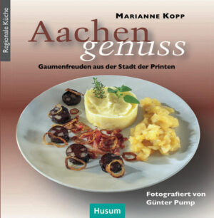 Aachen ist einzigartig - nicht nur historisch als alte Kaiserstadt Karls des Großen, sondern auch kulinarisch. Gern beruft man sich noch heute auf den berühmten Patron der Stadt, schreibt ihm das erste Printenrezept zu und kreiert neue Delikatessen, die etwa die Gewürzpflanzen aus Kaiser Karls Kräutergarten hinter dem Rathaus enthalten. In der weltoffenen Städteregion am Dreiländereck mit Belgien und den Niederlanden begegnet man den Einflüssen gleich mehrerer Regionalküchen, deren Spezialitäten man im übrigen Deutschland kaum kennt. Auch viele rheinische und westfälische Traditionsgerichte findet man in Aachen, darüber hinaus aber auch Leckereien, die es nur hier gibt! Dieses Büchlein bietet einen kleinen Streifzug durch die Spezialitäten und lädt ein zum Aachen-Genuss.