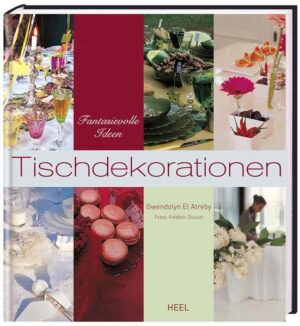 Nach den vier Jahreszeiten sortiert werden in diesem Buch 33 verschiedene Dekorationsideen vorgestellt. Die liebevoll und fantasiereich geschmückten Tische wurden speziell für dieses Buch geschaffen, von professionellen Tischdekorateuren angeordnet und wunderschön in Szene gesetzt