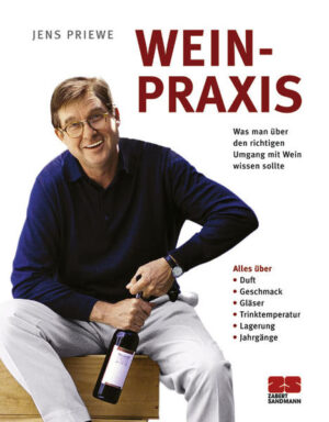 Welchen Wein oder welchen Jahrgang soll ich kaufen? Wie lagere ich Wein richtig? Wie alt kann er werden? Aus welchen Gläsern schmeckt er am besten? Erfahrene Weinprofis mögen darauf schon eine Antwort gefunden haben. Für Anfänger und Neugierige beantwortet Jens Priewe diese und viele weitere Fragen. Ob es um Korkenzieher oder Weingläser, Weineinkauf oder -lagerung geht: Hier erfährt man alles über den richtigen Umgang mit Wein - nur trinken muss mann selber!