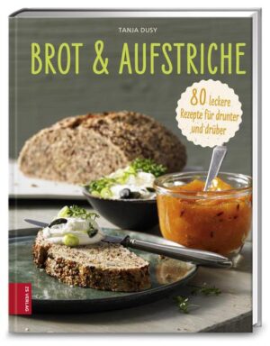 Brot backen ist zu schwierig und zu aufwändig? Nicht mit den Brotrezepten von Tanja Dusy! In ihrem Brotbackbuch wird liebevoll geknetet und von Hand geformt, und das im Schnellverfahren. Die Hingabe schmeckt jeder, sobald das duftende Brot auf dem Tisch steht, natürlich immer mit dem passenden „Obendrauf“. Brotaufstriche selber machen gelingt im Handumdrehen: Mal kommen sie herzhaft, mal vegetarisch, mal vegan und gesund, mal kreativ und sündhaft süß daher. Eine Übersicht zeigt, welcher Aufstrich zu welchem Brot passt - das ist Genuss hoch zwei! Die rund 80 Rezepte inspirieren zum Mischen, Kneten, Formen und Bestreichen - für mehr Fantasie auf dem Brot!