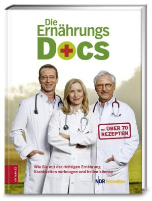 „Mehr als die Hälfte unserer Erkrankungen sind ernährungsbedingt. Es liegt auf der Hand, das Übel an der Wurzel zu packen, statt zur Pille zu greifen.“ Darin sind sich Dr. med. Anne Fleck, Dr. med. Jörn Klasen und Dr. med. Matthias Riedl einig. In ihrem Kochbuch zur gleichnamigen TV-Sendung geben die „Ernährungs-Docs“ erste Hilfe zur Selbsthilfe und zeigen wie bei Typ-2-Diabetes, Migräne oder Fettleber mit speziellem Essen oft mehr erreicht werden kann als mit Tabletten. Richtig kochen bei Krankheit - das geht einfach und lecker! Auch gesunde Menschen können mit bewusstem Essen vielen Krankheiten vorbeugen. Die Ernährungstherapie der Top-Mediziner baut auf der neuesten wissenschaftlichen Forschung auf. Die Ernährungs-Docs zeigen, wie Lebensmittel und ihre Inhaltsstoffe wirken, räumen mit Ernährungsmythen auf und erklären, welche Lebensmittel sich bei welchen Beschwerden günstig auswirken und wo es heißt „Finger weg“. Da gesunde Ernährung auf Dauer nur durchgehalten wird, wenn sie auch schmeckt, präsentieren die Ernährungs-Docs mehr als 70 leckere Rezepte für ein gesundes Wohlbefinden. Ob Frühstück, Snack, Hauptmahlzeit oder Dessert - mit diesen Rezepten zum Gesundwerden und -bleiben und den ärztlichen Empfehlungen, welches Gericht bei welcher Krankheit geeignet ist, kann jeder sein eigener Arzt sein. Mit dem beiliegenden Ernährungs-Tagebuch werden Ernährungsgewohnheiten und eigene Marotten erkennbar und gut bzw. schlecht bekömmliche Lebensmittel entlarvt.