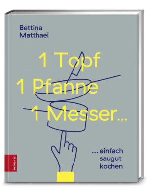 USP: USP 1: Minimalismus in der Küche: Kochen leicht gemacht mit wenig Equipment und simplen Rezepten USP 2: Kannst du eines, kannst du alle: anhand von ausführlich erklärten Basic-Rezepte werden Neulinge am Herd in die Welt der Kochens eingeführt USP 3: Expertin auf dem Gebiet: Bettina Matthaei hat eine jahrzehntelange Erfahrung als Kochbuchautorin